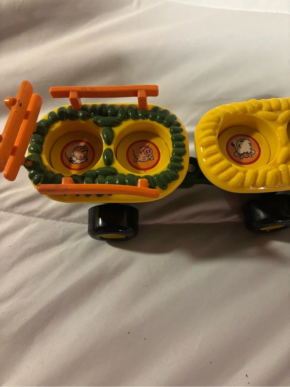 ERTL John Deere Animal Sounds Hayride Playset Tractor Wagon Farm Vehicle Toy